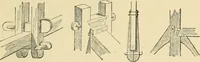 An illustration from An encyclopaedia of architecture, historical, theoretical, & practical. New ed., rev., portions rewritten, and with additions by Wyatt Papworth (1888)