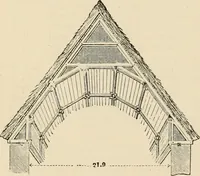 An illustration from An encyclopaedia of architecture, historical, theoretical, & practical. New ed., rev., portions rewritten, and with additions by Wyatt Papworth (1888)