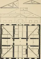 An illustration from An encyclopaedia of architecture, historical, theoretical, & practical. New ed., rev., portions rewritten, and with additions by Wyatt Papworth (1888)