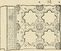 An illustration from An encyclopaedia of architecture, historical, theoretical, & practical. New ed., rev., portions rewritten, and with additions by Wyatt Papworth (1888)