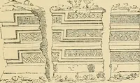 An illustration from An encyclopaedia of architecture, historical, theoretical, & practical. New ed., rev., portions rewritten, and with additions by Wyatt Papworth (1888)