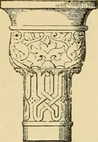 An illustration from An encyclopaedia of architecture, historical, theoretical, & practical. New ed., rev., portions rewritten, and with additions by Wyatt Papworth (1888)