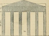An illustration from An encyclopaedia of architecture, historical, theoretical, & practical. New ed., rev., portions rewritten, and with additions by Wyatt Papworth (1888)