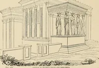 An illustration from An encyclopaedia of architecture, historical, theoretical, & practical. New ed., rev., portions rewritten, and with additions by Wyatt Papworth (1888)
