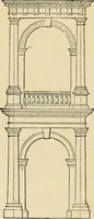 An illustration from An encyclopaedia of architecture, historical, theoretical, & practical. New ed., rev., portions rewritten, and with additions by Wyatt Papworth (1888)