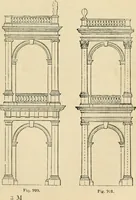 An illustration from An encyclopaedia of architecture, historical, theoretical, & practical. New ed., rev., portions rewritten, and with additions by Wyatt Papworth (1888)