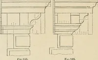 An illustration from An encyclopaedia of architecture, historical, theoretical, & practical. New ed., rev., portions rewritten, and with additions by Wyatt Papworth (1888)