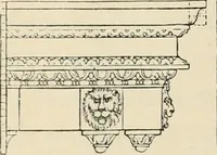 An illustration from An encyclopaedia of architecture, historical, theoretical, & practical. New ed., rev., portions rewritten, and with additions by Wyatt Papworth (1888)