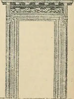An illustration from An encyclopaedia of architecture, historical, theoretical, & practical. New ed., rev., portions rewritten, and with additions by Wyatt Papworth (1888)