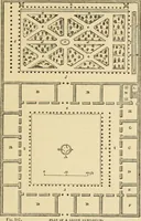 An illustration from An encyclopaedia of architecture, historical, theoretical, & practical. New ed., rev., portions rewritten, and with additions by Wyatt Papworth (1888)