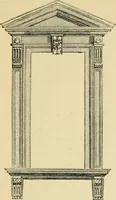 An illustration from An encyclopaedia of architecture, historical, theoretical, & practical. New ed., rev., portions rewritten, and with additions by Wyatt Papworth (1888)