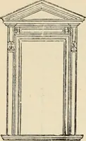 An illustration from An encyclopaedia of architecture, historical, theoretical, & practical. New ed., rev., portions rewritten, and with additions by Wyatt Papworth (1888)