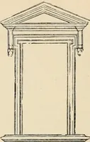 An illustration from An encyclopaedia of architecture, historical, theoretical, & practical. New ed., rev., portions rewritten, and with additions by Wyatt Papworth (1888)