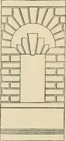 An illustration from An encyclopaedia of architecture, historical, theoretical, & practical. New ed., rev., portions rewritten, and with additions by Wyatt Papworth (1888)