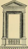 An illustration from An encyclopaedia of architecture, historical, theoretical, & practical. New ed., rev., portions rewritten, and with additions by Wyatt Papworth (1888)