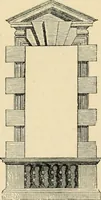 An illustration from An encyclopaedia of architecture, historical, theoretical, & practical. New ed., rev., portions rewritten, and with additions by Wyatt Papworth (1888)