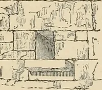 An illustration from An encyclopaedia of architecture, historical, theoretical, & practical. New ed., rev., portions rewritten, and with additions by Wyatt Papworth (1888)