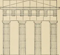 An illustration from An encyclopaedia of architecture, historical, theoretical, & practical. New ed., rev., portions rewritten, and with additions by Wyatt Papworth (1888)