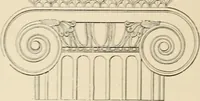 An illustration from An encyclopaedia of architecture, historical, theoretical, & practical. New ed., rev., portions rewritten, and with additions by Wyatt Papworth (1888)