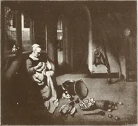 An illustration from Illustrated catalogue of 300 paintings by old masters of the Dutch, Flemish, Italian, French and English schools : being some of the part principal pictures which have at various times formed part of the Sedelmeyer Gallery (1898)