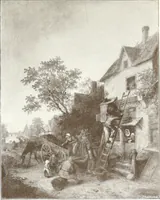 An illustration from Illustrated catalogue of 300 paintings by old masters of the Dutch, Flemish, Italian, French and English schools : being some of the part principal pictures which have at various times formed part of the Sedelmeyer Gallery (1898)
