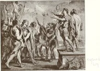 An illustration from Illustrated catalogue of 300 paintings by old masters of the Dutch, Flemish, Italian, French and English schools : being some of the part principal pictures which have at various times formed part of the Sedelmeyer Gallery (1898)