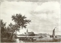 An illustration from Illustrated catalogue of 300 paintings by old masters of the Dutch, Flemish, Italian, French and English schools : being some of the part principal pictures which have at various times formed part of the Sedelmeyer Gallery (1898)