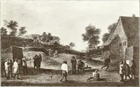 An illustration from Illustrated catalogue of 300 paintings by old masters of the Dutch, Flemish, Italian, French and English schools : being some of the part principal pictures which have at various times formed part of the Sedelmeyer Gallery (1898)