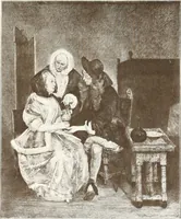An illustration from Illustrated catalogue of 300 paintings by old masters of the Dutch, Flemish, Italian, French and English schools : being some of the part principal pictures which have at various times formed part of the Sedelmeyer Gallery (1898)