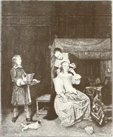 An illustration from Illustrated catalogue of 300 paintings by old masters of the Dutch, Flemish, Italian, French and English schools : being some of the part principal pictures which have at various times formed part of the Sedelmeyer Gallery (1898)