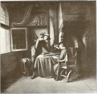 An illustration from Illustrated catalogue of 300 paintings by old masters of the Dutch, Flemish, Italian, French and English schools : being some of the part principal pictures which have at various times formed part of the Sedelmeyer Gallery (1898)