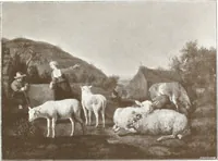 An illustration from Illustrated catalogue of 300 paintings by old masters of the Dutch, Flemish, Italian, French and English schools : being some of the part principal pictures which have at various times formed part of the Sedelmeyer Gallery (1898)