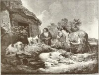 An illustration from Illustrated catalogue of 300 paintings by old masters of the Dutch, Flemish, Italian, French and English schools : being some of the part principal pictures which have at various times formed part of the Sedelmeyer Gallery (1898)