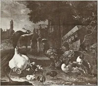An illustration from Illustrated catalogue of 300 paintings by old masters of the Dutch, Flemish, Italian, French and English schools : being some of the part principal pictures which have at various times formed part of the Sedelmeyer Gallery (1898)