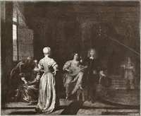 An illustration from Illustrated catalogue of 300 paintings by old masters of the Dutch, Flemish, Italian, French and English schools : being some of the part principal pictures which have at various times formed part of the Sedelmeyer Gallery (1898)