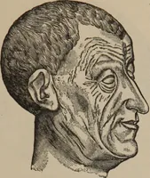 An illustration from The science of facial expression : the new system of diagnosis, based on original researches and discoveries (1917)
