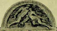 An illustration from La dégénérescence bachique et la névrose religieuse dans l'antiquité. Études medico-psychologiques, tirées des chefs-d'œuvre de la poésie, de l'histoire et de la philosophie, la Bible, Homère ... etc (1901)