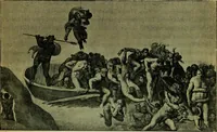 An illustration from La dégénérescence bachique et la névrose religieuse dans l'antiquité. Études medico-psychologiques, tirées des chefs-d'œuvre de la poésie, de l'histoire et de la philosophie, la Bible, Homère ... etc (1901)