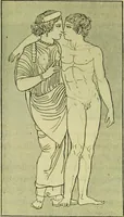 An illustration from La dégénérescence bachique et la névrose religieuse dans l'antiquité. Études medico-psychologiques, tirées des chefs-d'œuvre de la poésie, de l'histoire et de la philosophie, la Bible, Homère ... etc (1901)