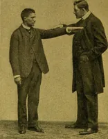 An illustration from Lehrbuch des Hypnotismus, zur praktischen Ausbildung unter besonderer Berücksichtigung der suggestiven Heilkunde (1906)