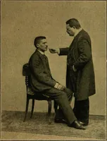 An illustration from Lehrbuch des Hypnotismus, zur praktischen Ausbildung unter besonderer Berücksichtigung der suggestiven Heilkunde (1906)