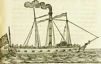 An illustration from Annals of some remarkable aërial and alpine voyages, including those of the author : to which are added, observations on the partial deafness to which aerial and mountain travellers are liable, and an essay on the flight and migration of birds, the whole being intended as supplementary to "Researches about atmospheric phenomena" (1832)