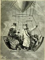 An illustration from Les aérostats (1887)