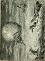 An illustration from Les aérostats (1887)