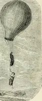 An illustration from Les aérostats (1887)