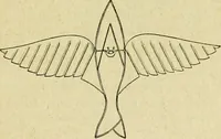 An illustration from La navigation aérienne : l'aviation et la direction des aérostats dans les temps anciens et modernes (1886)
