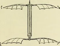 An illustration from La navigation aérienne : l'aviation et la direction des aérostats dans les temps anciens et modernes (1886)