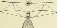 An illustration from La navigation aérienne : l'aviation et la direction des aérostats dans les temps anciens et modernes (1886)