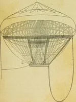 An illustration from La navigation aérienne : l'aviation et la direction des aérostats dans les temps anciens et modernes (1886)