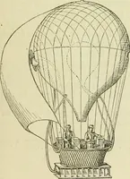 An illustration from La navigation aérienne : l'aviation et la direction des aérostats dans les temps anciens et modernes (1886)